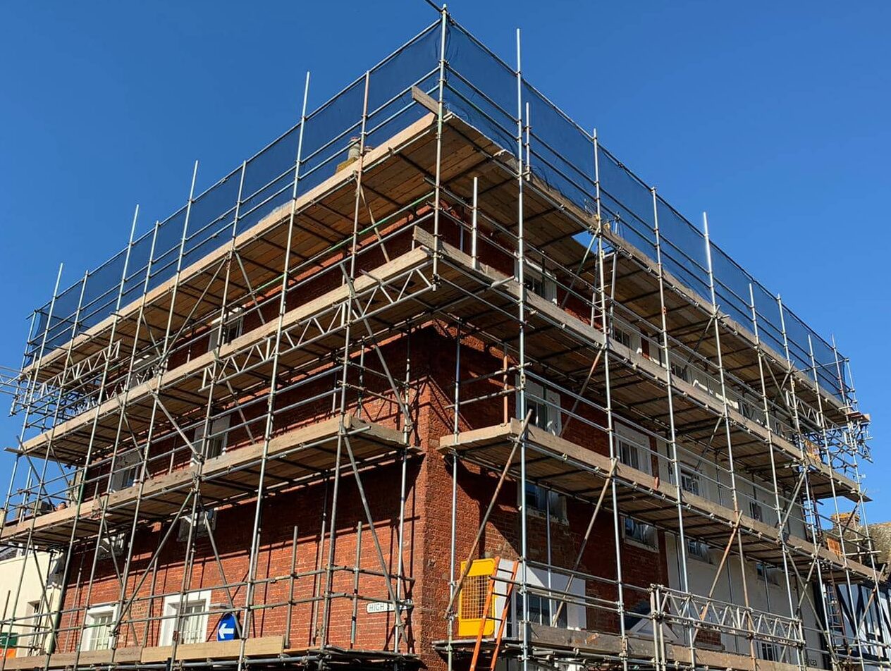Scaffolding trade image for Sudtrix Group building and property services